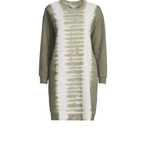 Women's Garment Wash Sweatshirt Dress Size M